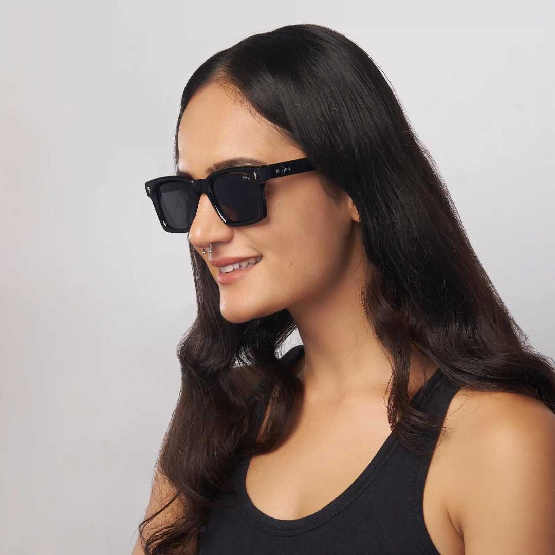 MOONX STELLERS S1 – UV400 Rectangular Modern Sunglasses (Unisex)