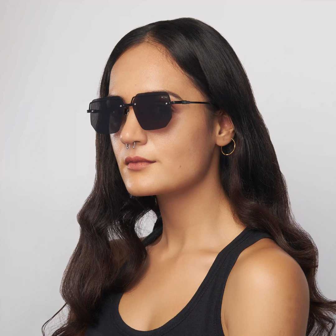 MOONX DEIMOS S1 – Futuristic Metal Frame Sunglasses (Unisex)