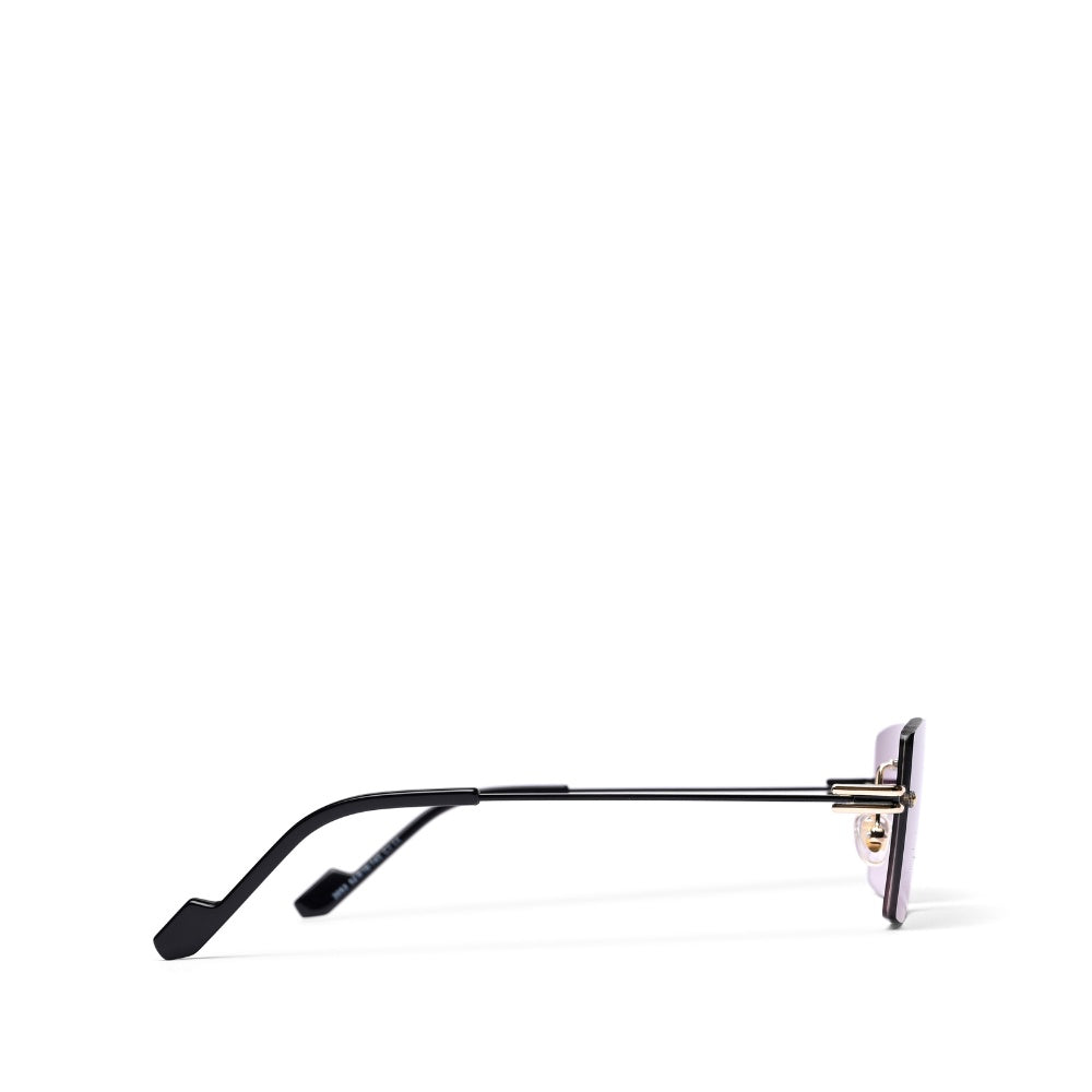 MOONX STARMADE S1 – Polarised Rimless Rectangular Sunglasses (Unisex)