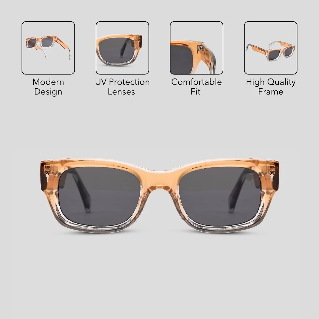 MOONX DARK MATTER (ICONIC) – UV400 Modern Design Sunglasses (Unisex, Trending)
