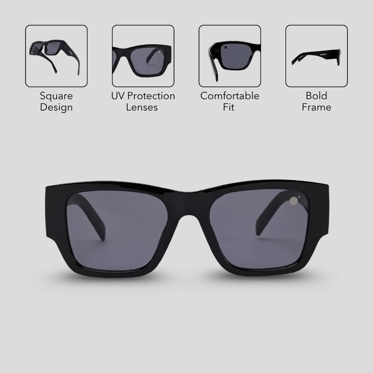 MOONX STORM – UV400 Bold Sunglasses (Unisex)