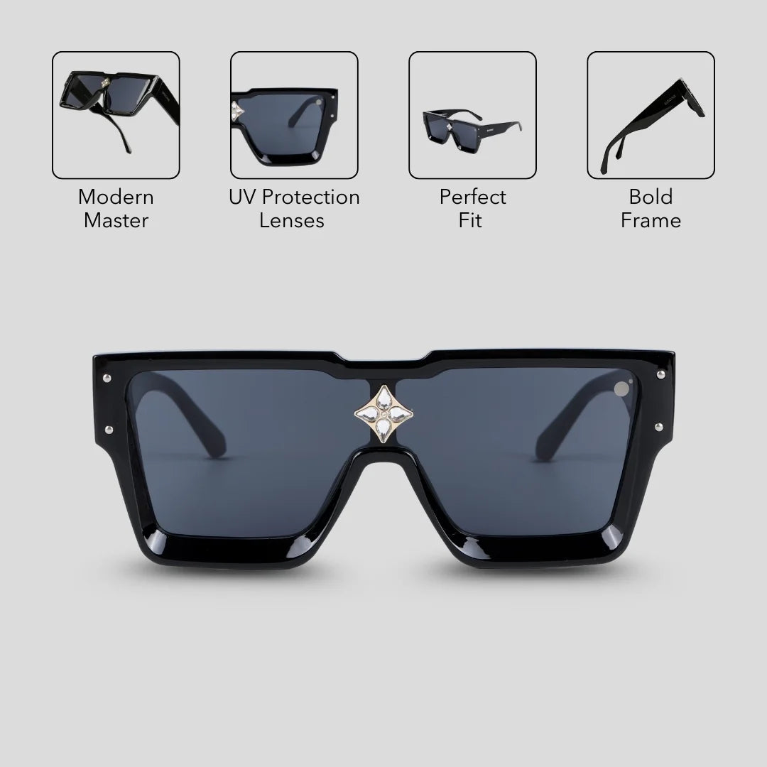 MOONX ARMSTRONG – UV400 Modern Explorer Luxury Sunglasses (Unisex)