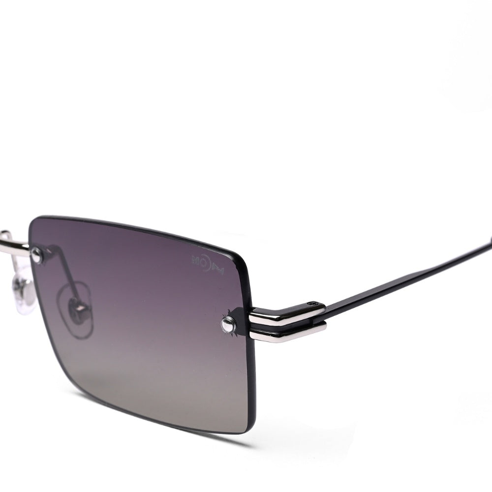 MOONX STARMADE S4 – Polarised Rimless Rectangular Sunglasses (Unisex)