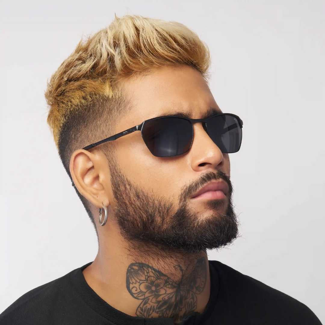 MOONX CLASSIC SLEEK S2 – Polarised Wrap‑Around Retro Sunglasses (Unisex)