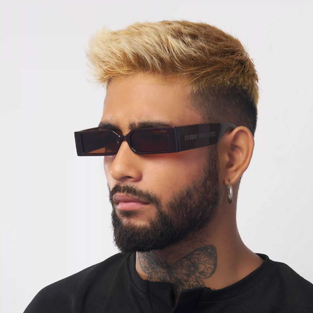 MOONX STRIP S3 – UV400 Modern Retro Sunglasses (Unisex)