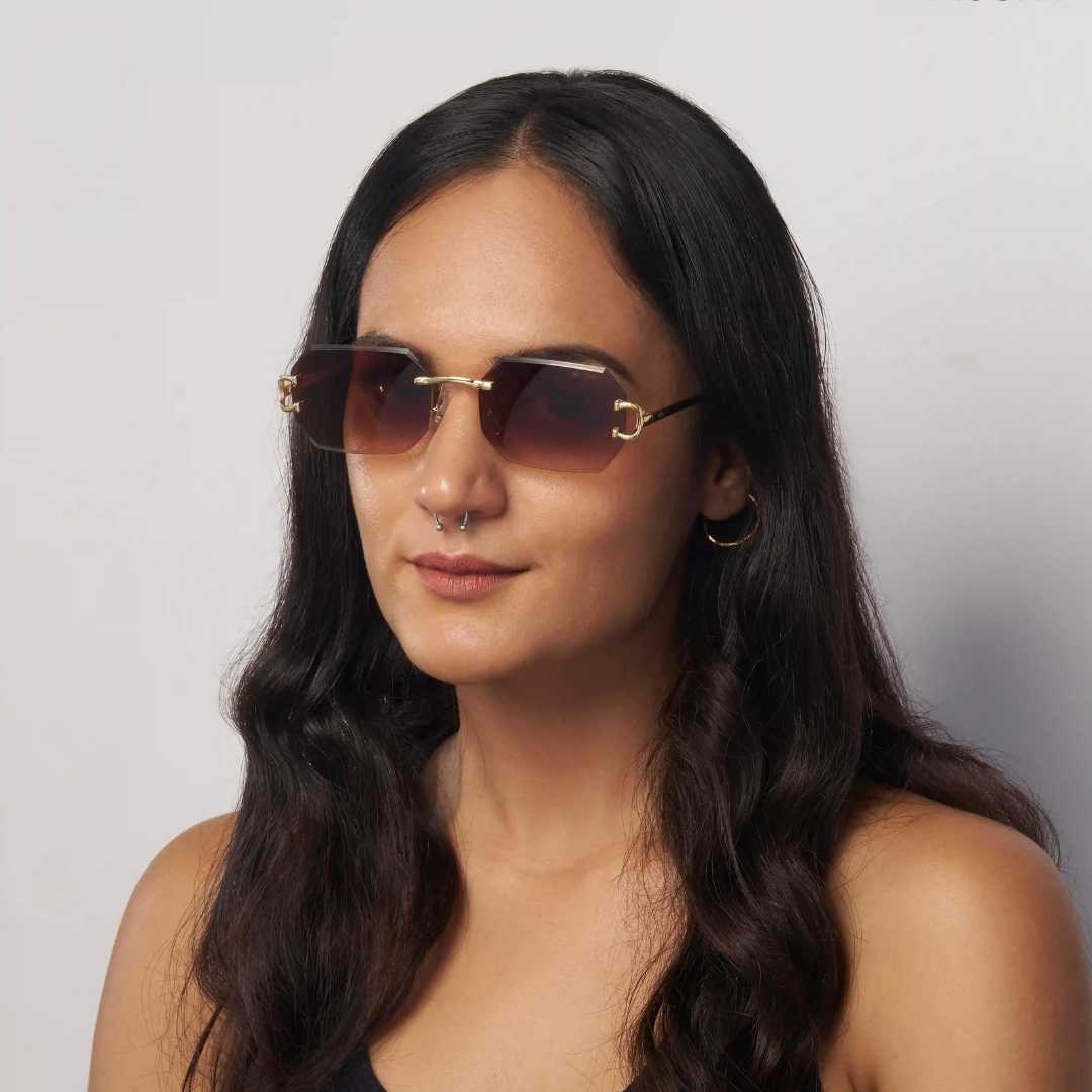 MOONX EUROPA S2 – UV400 Rimless Inspired-Design Sunglasses (Unisex)