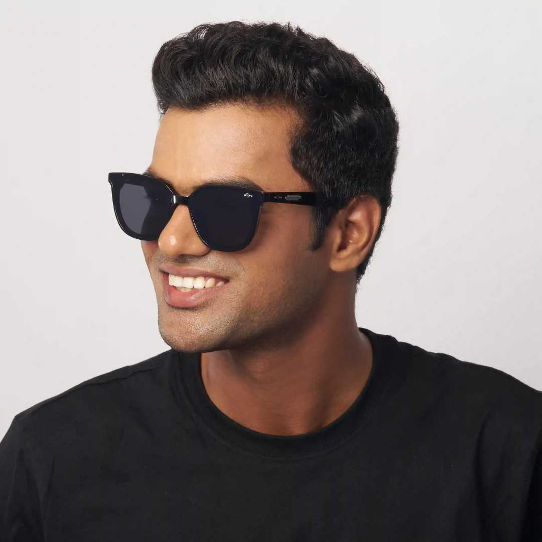 MOONX NEREID S2 – UV400 Cat‑Eye Metal Sunglasses (Unisex)