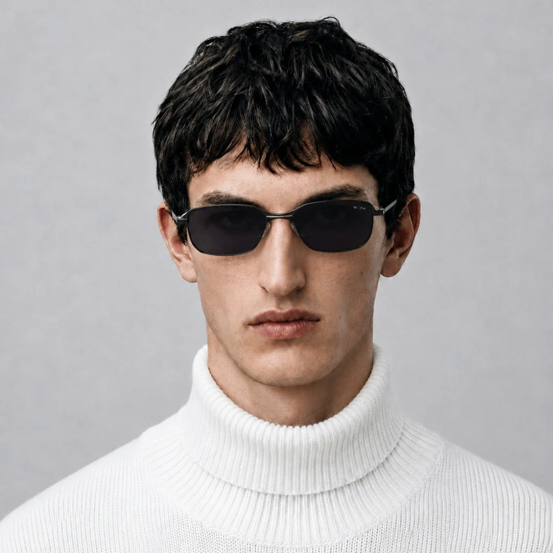 MOONX MOONWALK – Retro Polarised Metal Frame Sunglasses (Unisex)