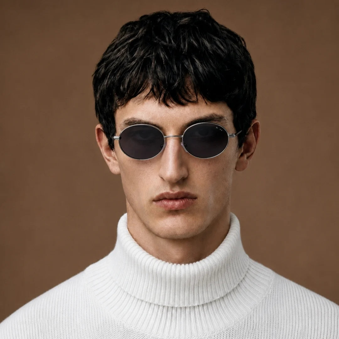 MOONEYES MOONX NEW TREND SETTER (Z‑ARIEL) S1 – UV400 Oval Metal Sunglasses (Uni