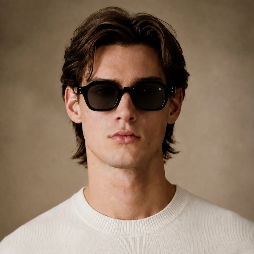 MOONX ORION S1 – UV400 Geometrical Round Sunglasses (Unisex)