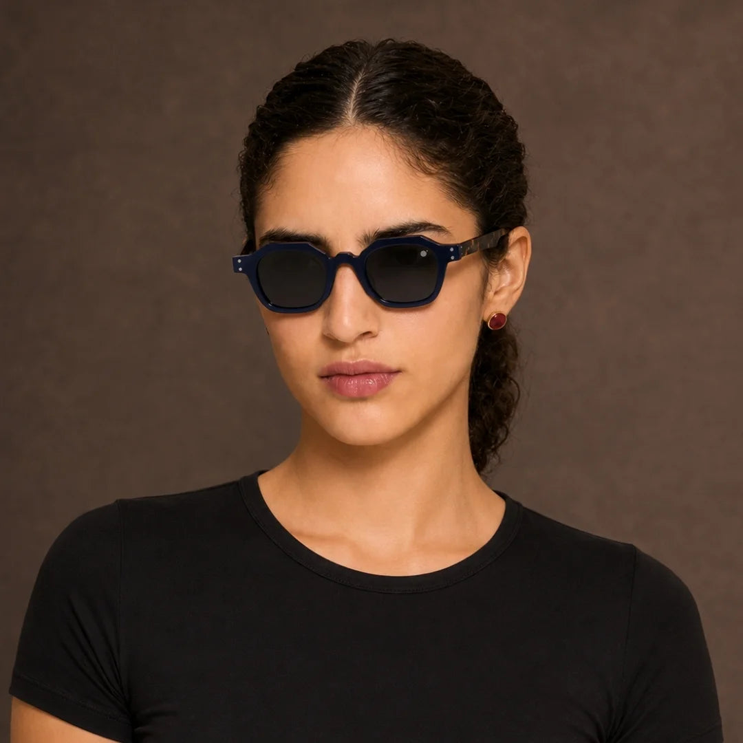 MOONX ORION S3 – UV400 Geometrical Round Sunglasses (Unisex)