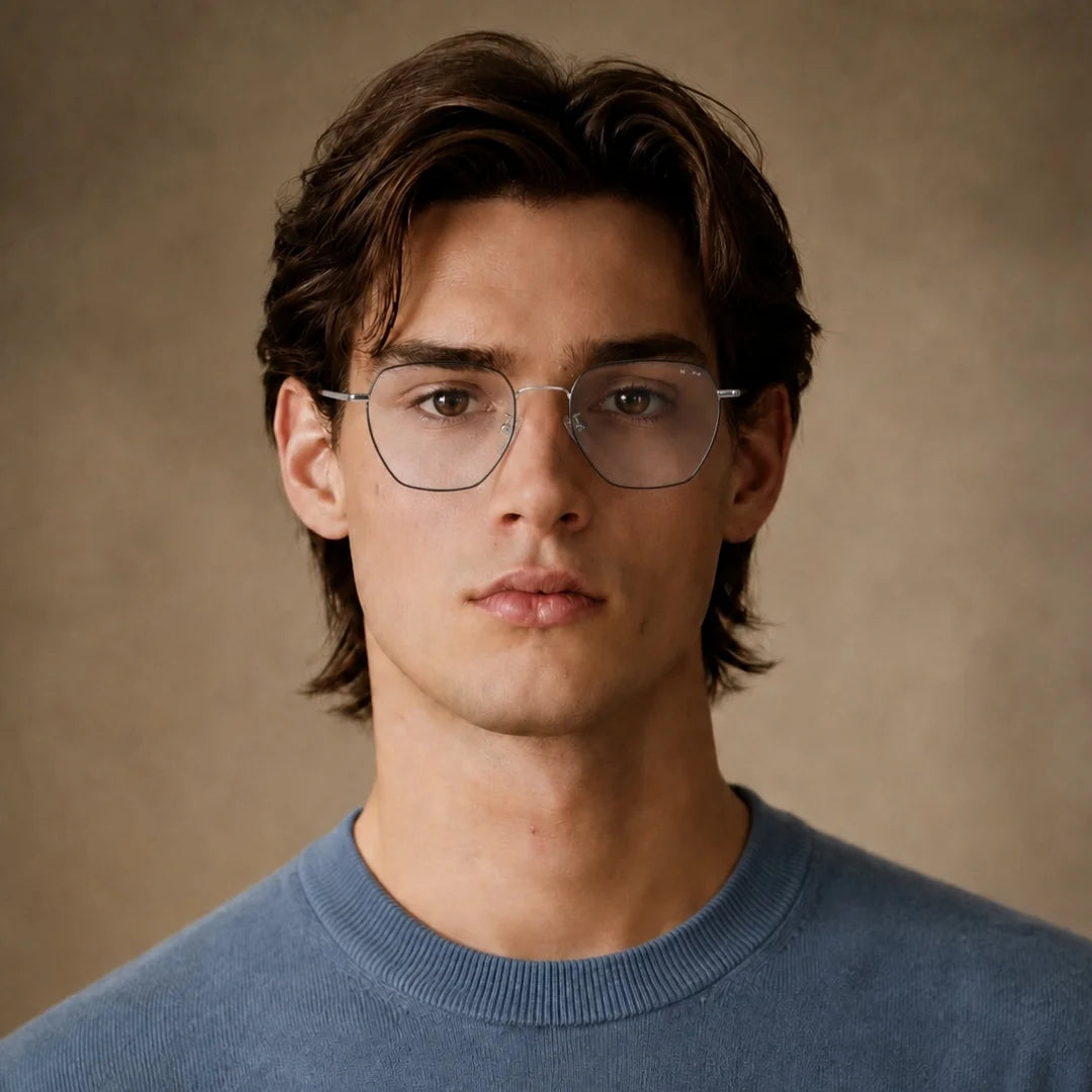 MOONX READER (Anti-Blue) – Round Design Anti-Blue Light Glasses (Unisex)