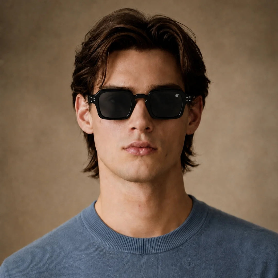 MOONX SPECTRA S1 – UV400 Minimalist Rectangular Sunglasses (Unisex)