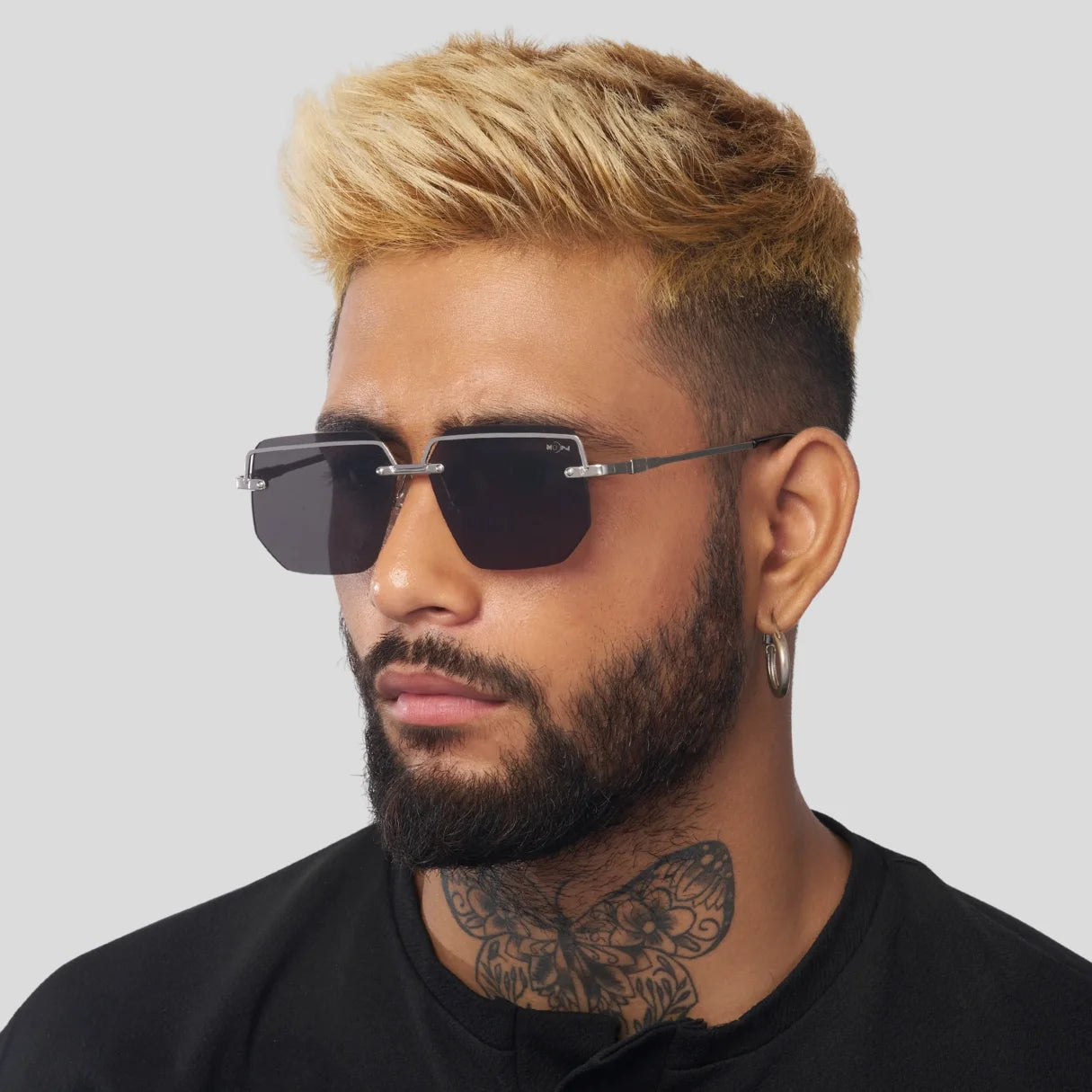 MOONX DEIMOS S2 – Futuristic Metal Frame Sunglasses (Unisex)
