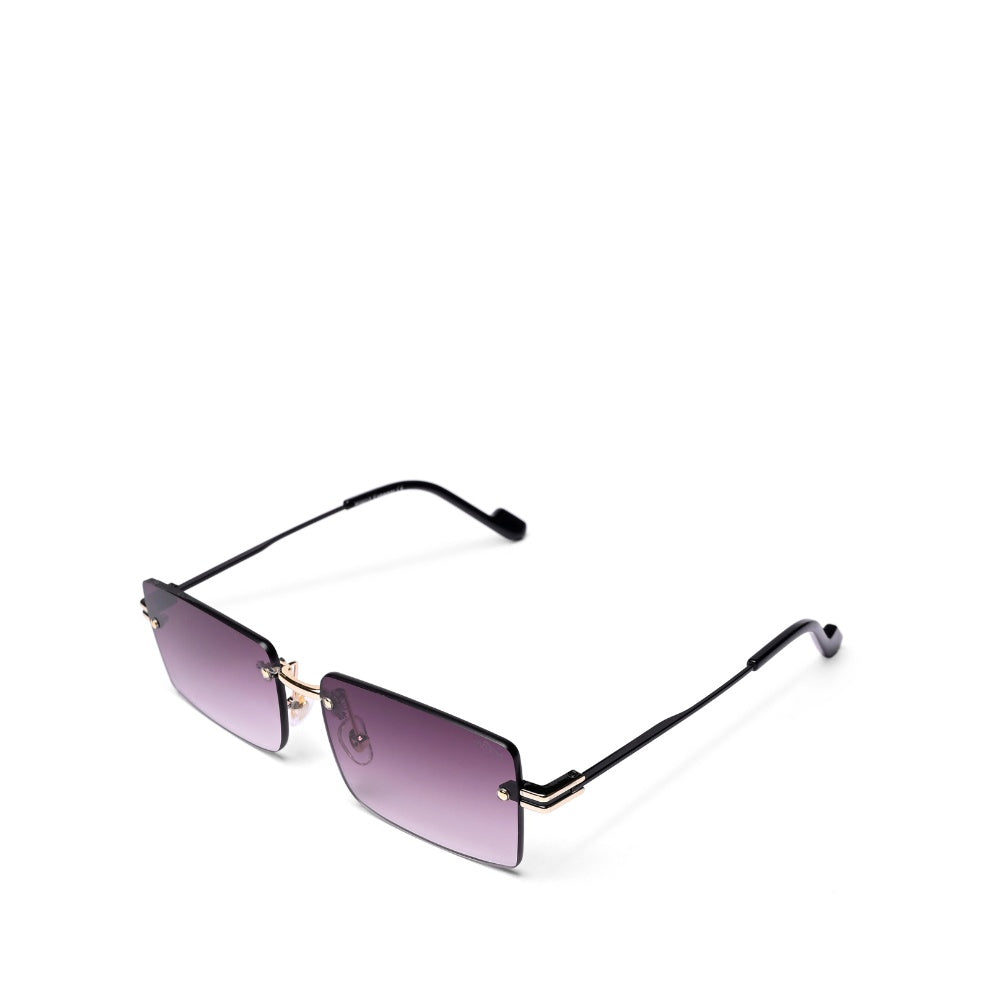MOONX STARMADE S1 – Polarised Rimless Rectangular Sunglasses (Unisex)