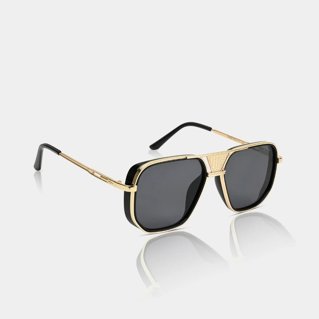 MOONX REAL NOVA S2 – UV400 Aviator Metal Frame Sunglasses (Unisex)