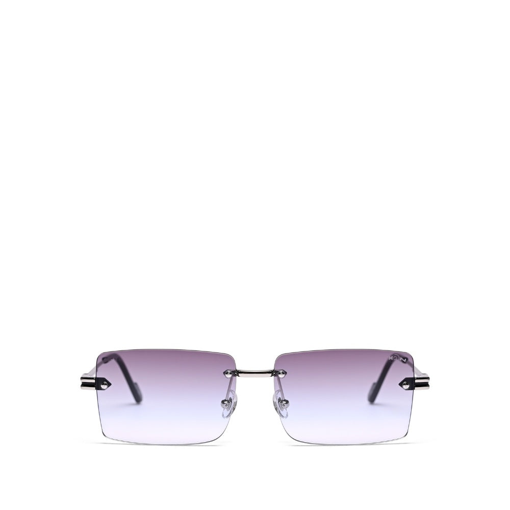 MOONX STARMADE S5 – Polarised Rimless Rectangular Sunglasses (Unisex)