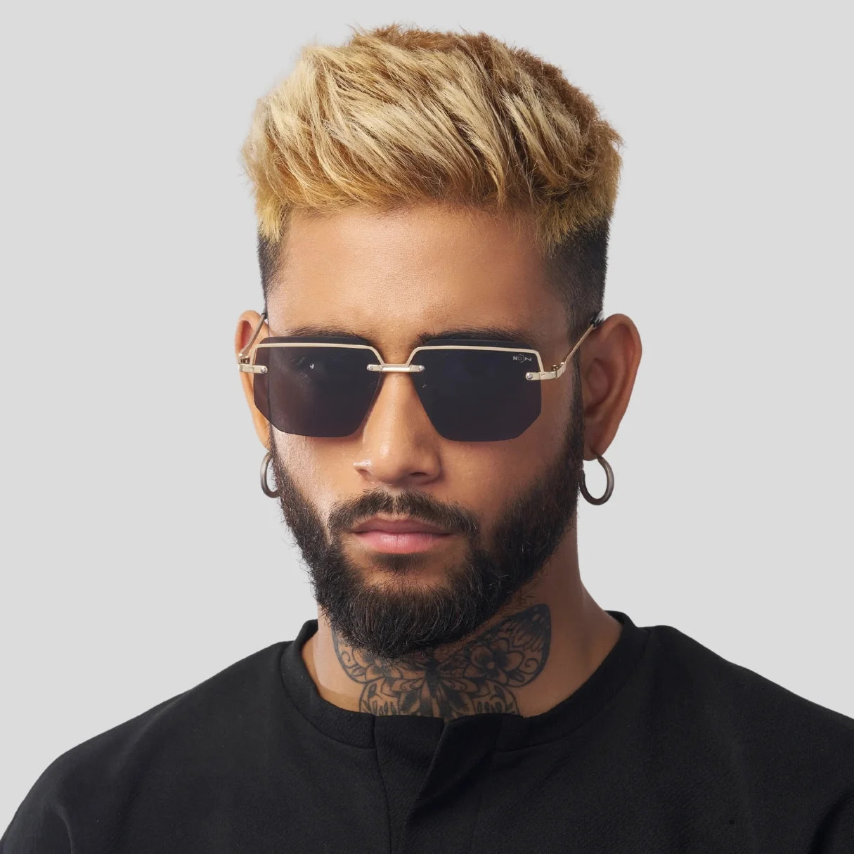 MOONX DEIMOS S3 – Futuristic Metal Frame Sunglasses (Unisex)