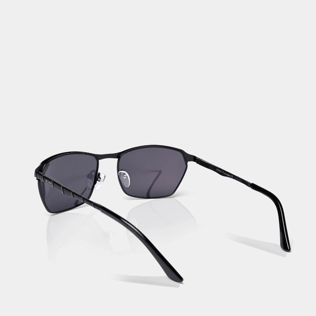 MOONX CLASSIC SLEEK S2 – Polarised Wrap‑Around Retro Sunglasses (Unisex)
