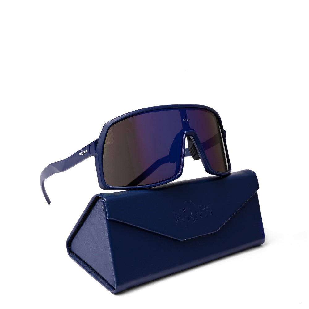 MOONX HERO S2 – UV400 Wrap‑Around Sports Sunglasses (Unisex)