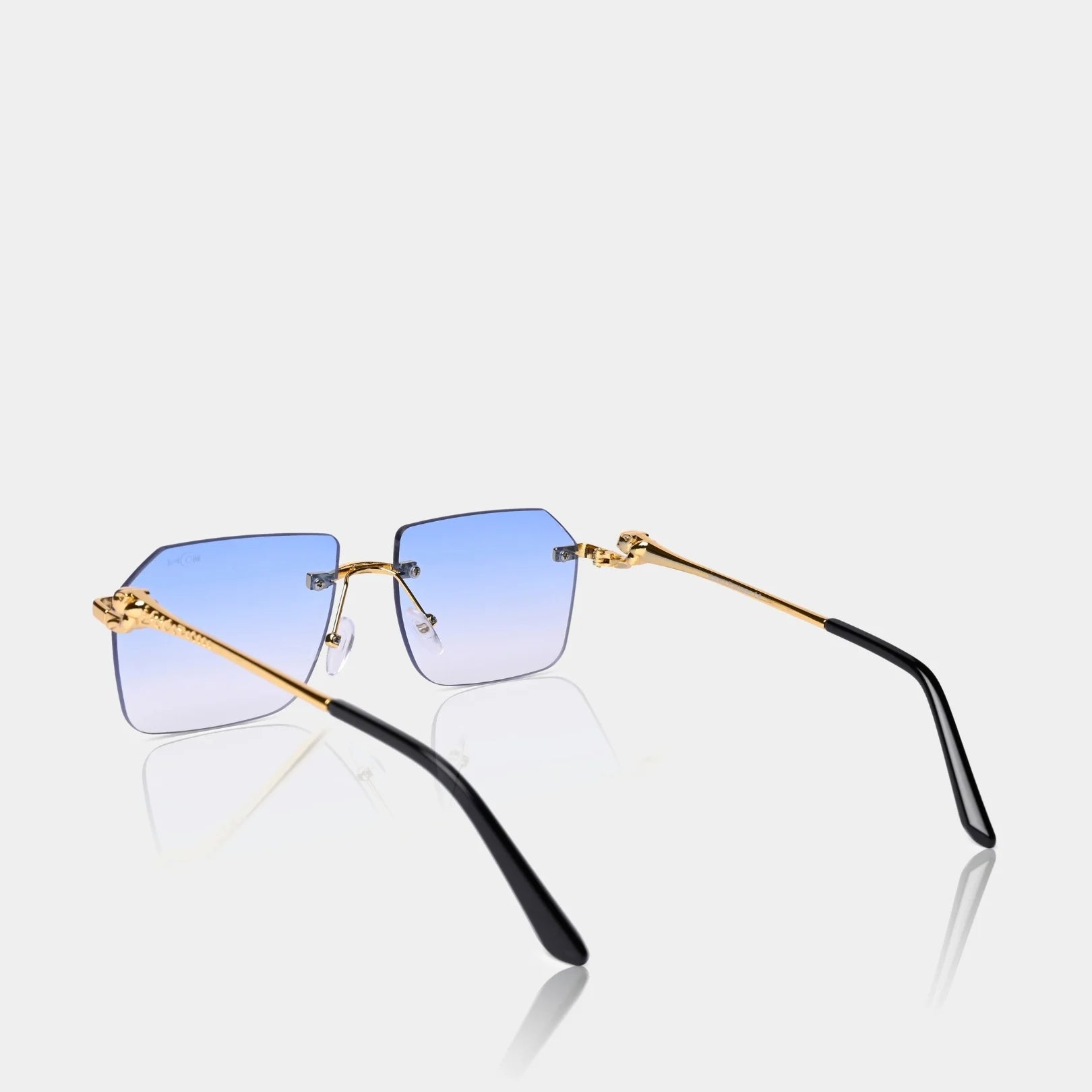 MOONX JAGUAR S2 – Modern Rimless Geometric Sunglasses (Unisex)