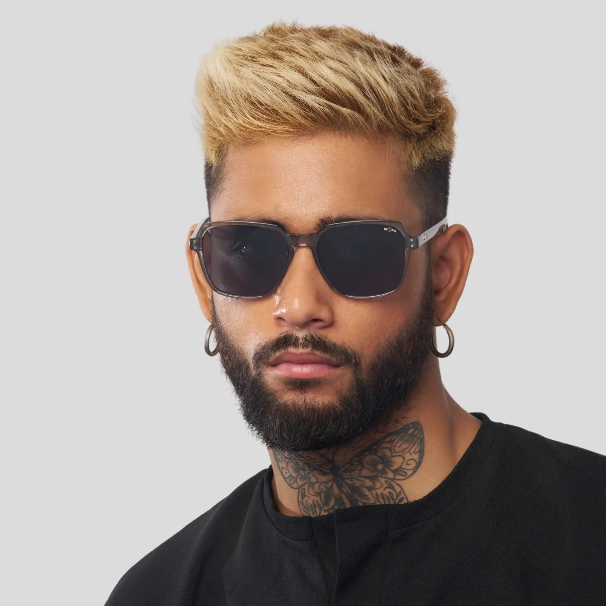 MOONX ROMAN S2 – UV400 Square PC Frame Sunglasses (Unisex)