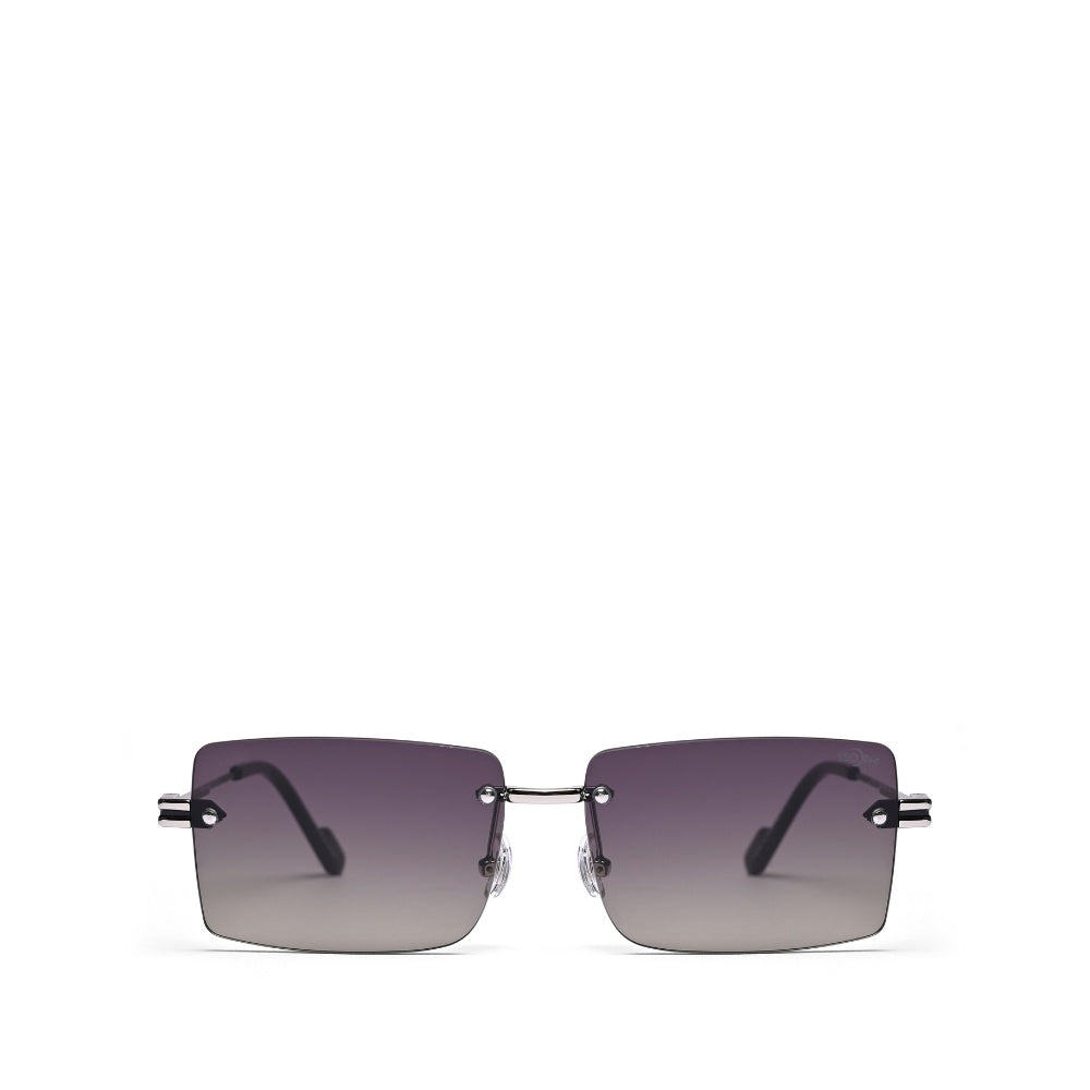 MOONX STARMADE S4 – Polarised Rimless Rectangular Sunglasses (Unisex)
