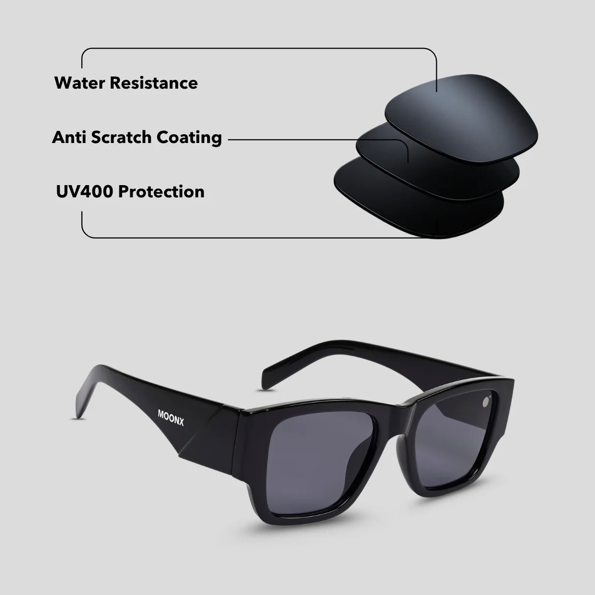 MOONX STORM – UV400 Bold Sunglasses (Unisex)
