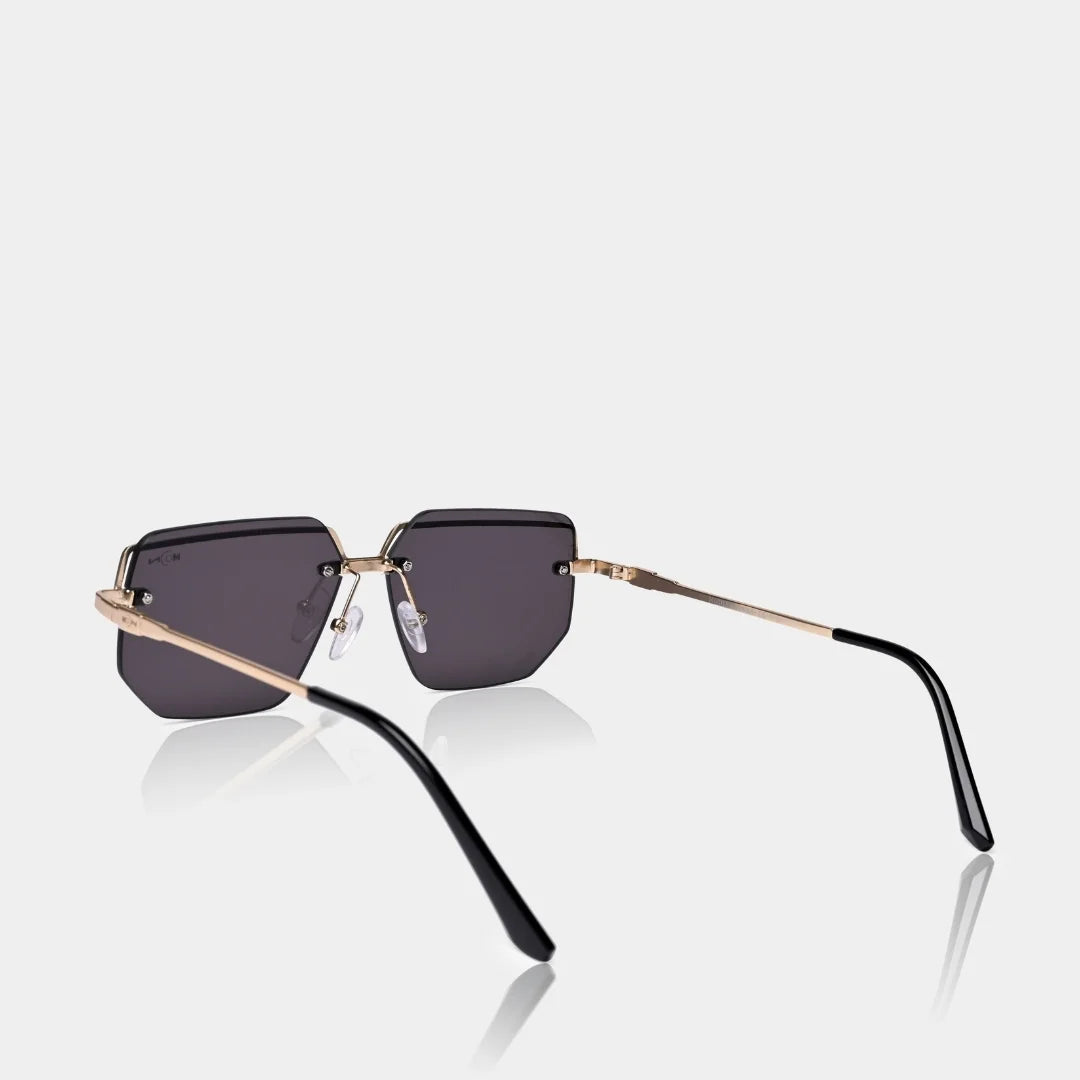 MOONX DEIMOS S3 – Futuristic Metal Frame Sunglasses (Unisex)