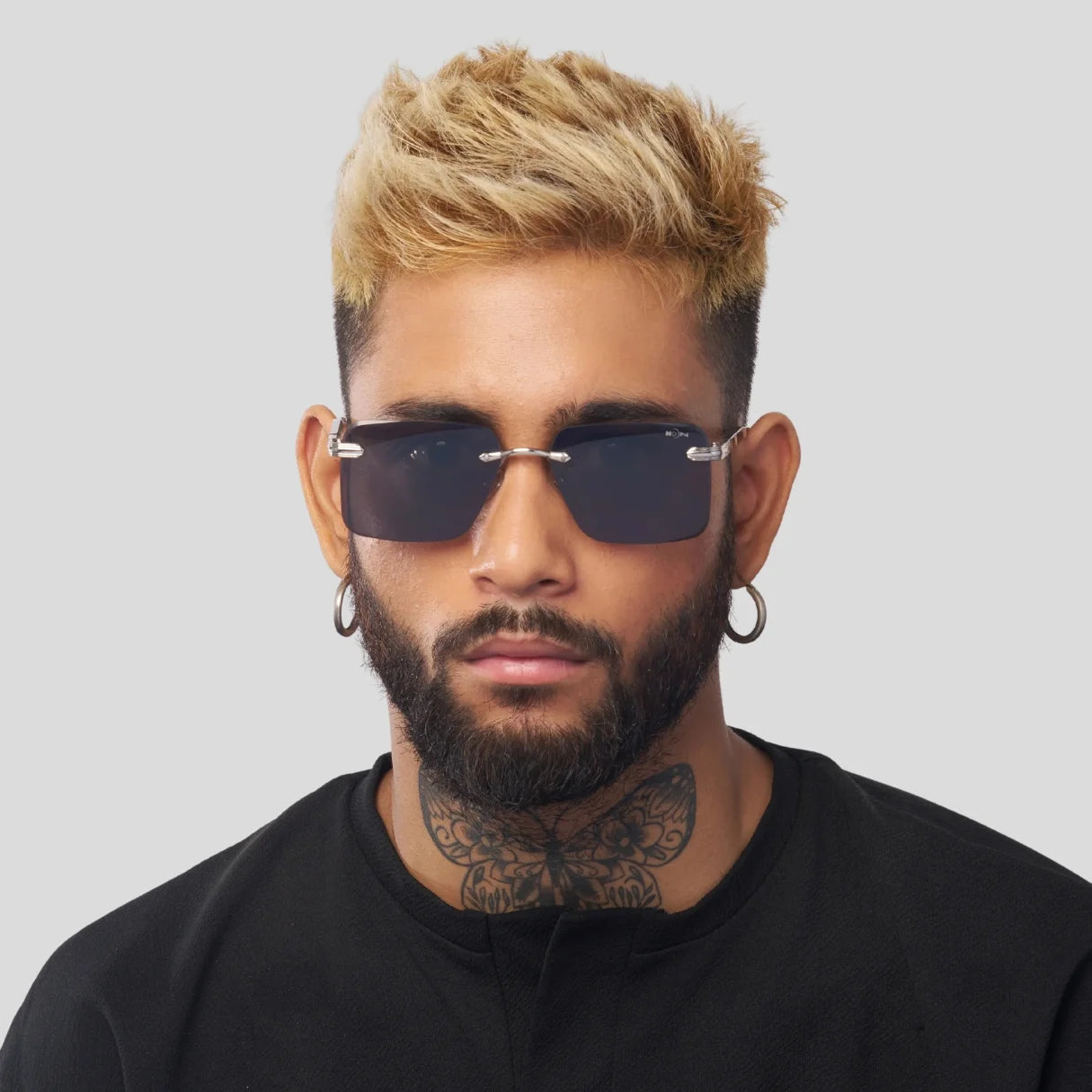 MOONX CALLISTO S2 – UV400 Rimless Rectangular Sunglasses (Unisex)