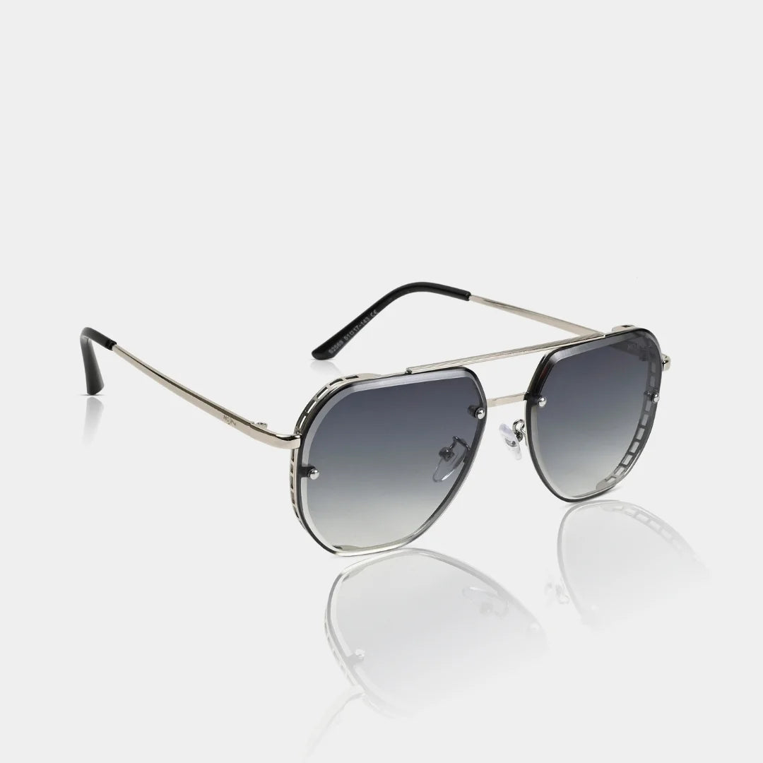 MOONX MAJOR S3 (EXCLUSIVE) – UV400 Aviator Metal Frame Sunglasses (Unisex)