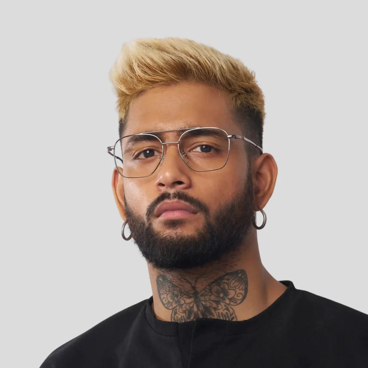 MOONX TRANZ (Anti-Blue) – Rectangular Anti-Blue Light Glasses (Unisex)
