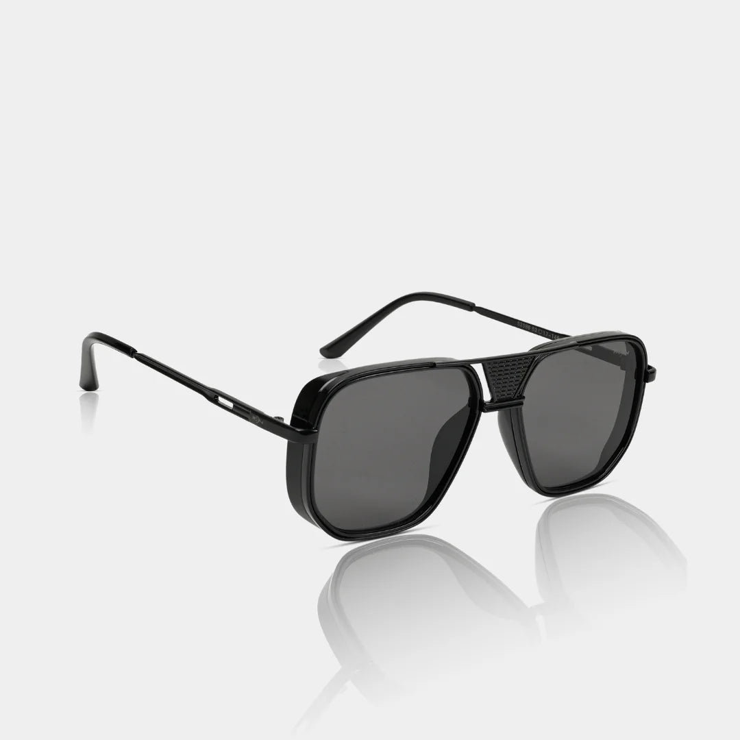 MOONX REAL NOVA S1 – UV400 Aviator Metal Frame Sunglasses (Unisex)