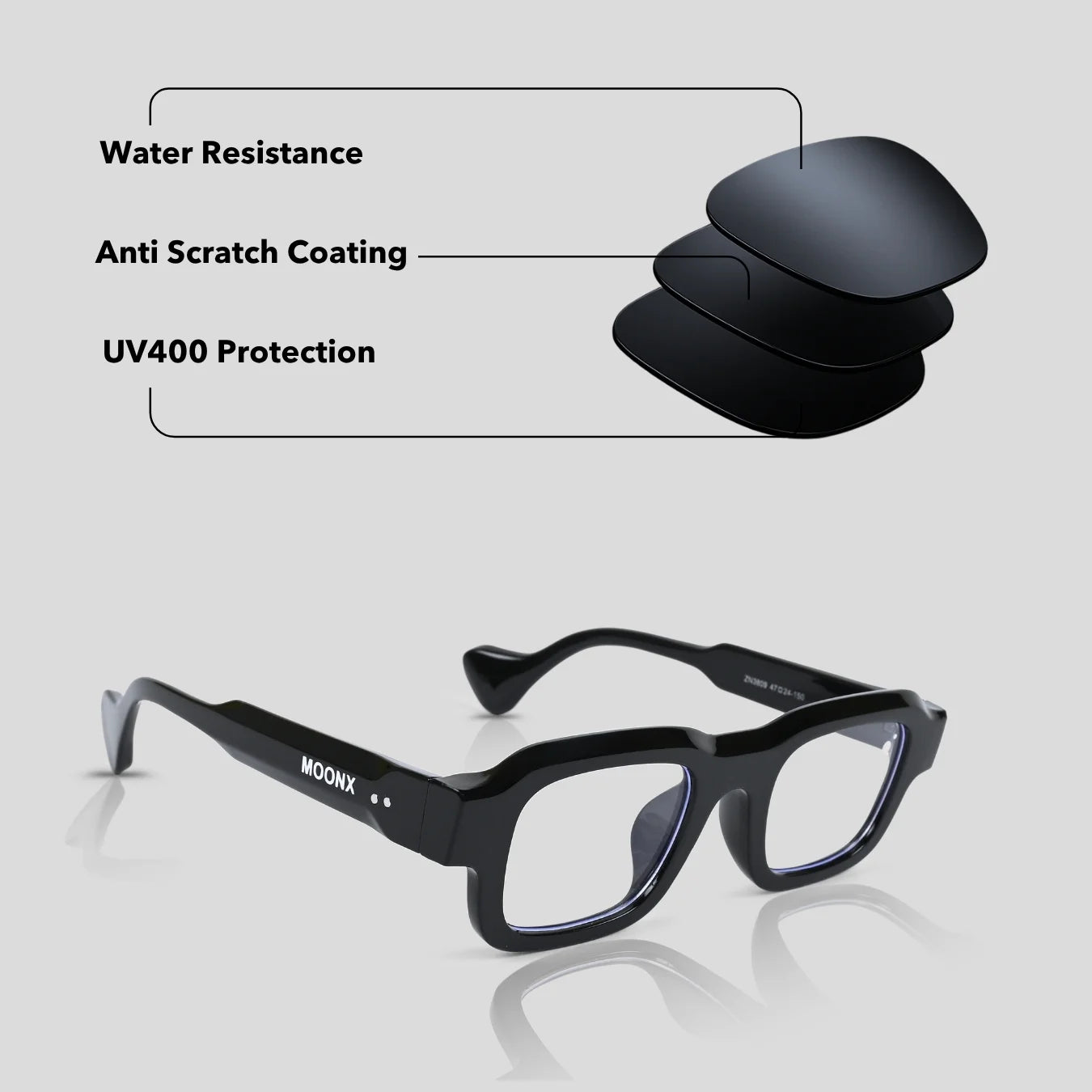 MOONX NEBULA S8 – Modern Classic Luxury Glasses (Unisex)