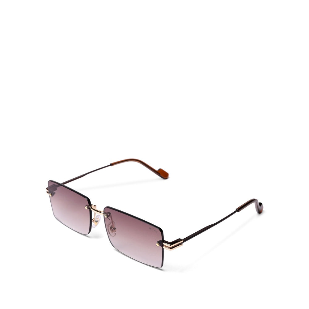 MOONX STARMADE S2 – Polarised Rimless Rectangular Sunglasses (Unisex)