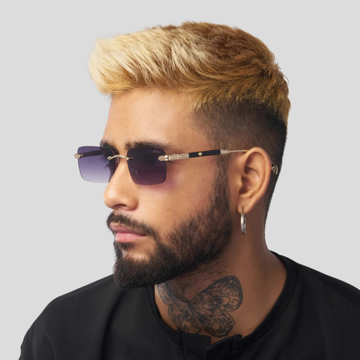 MOONX MATTERS S2 - UV400 Luxury Rimless Sunglasses
