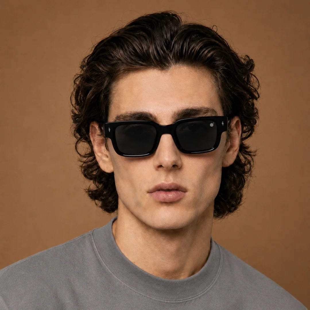 MOONX THE 1969 – UV400 Premium Luxury Rectangular Sunglasses (Unisex)