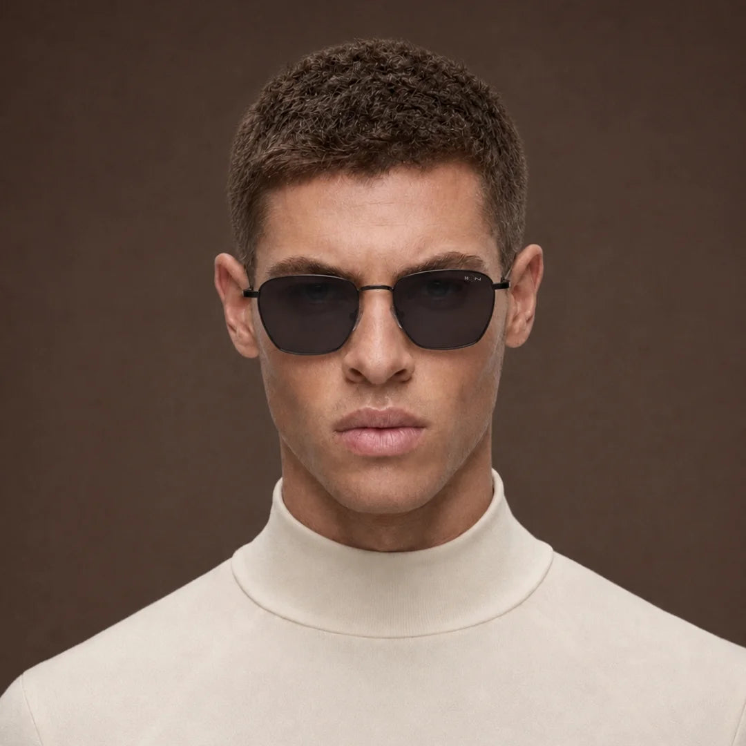 MOONX TYCHO – Polarised Compact Metal Sunglasses (Unisex)