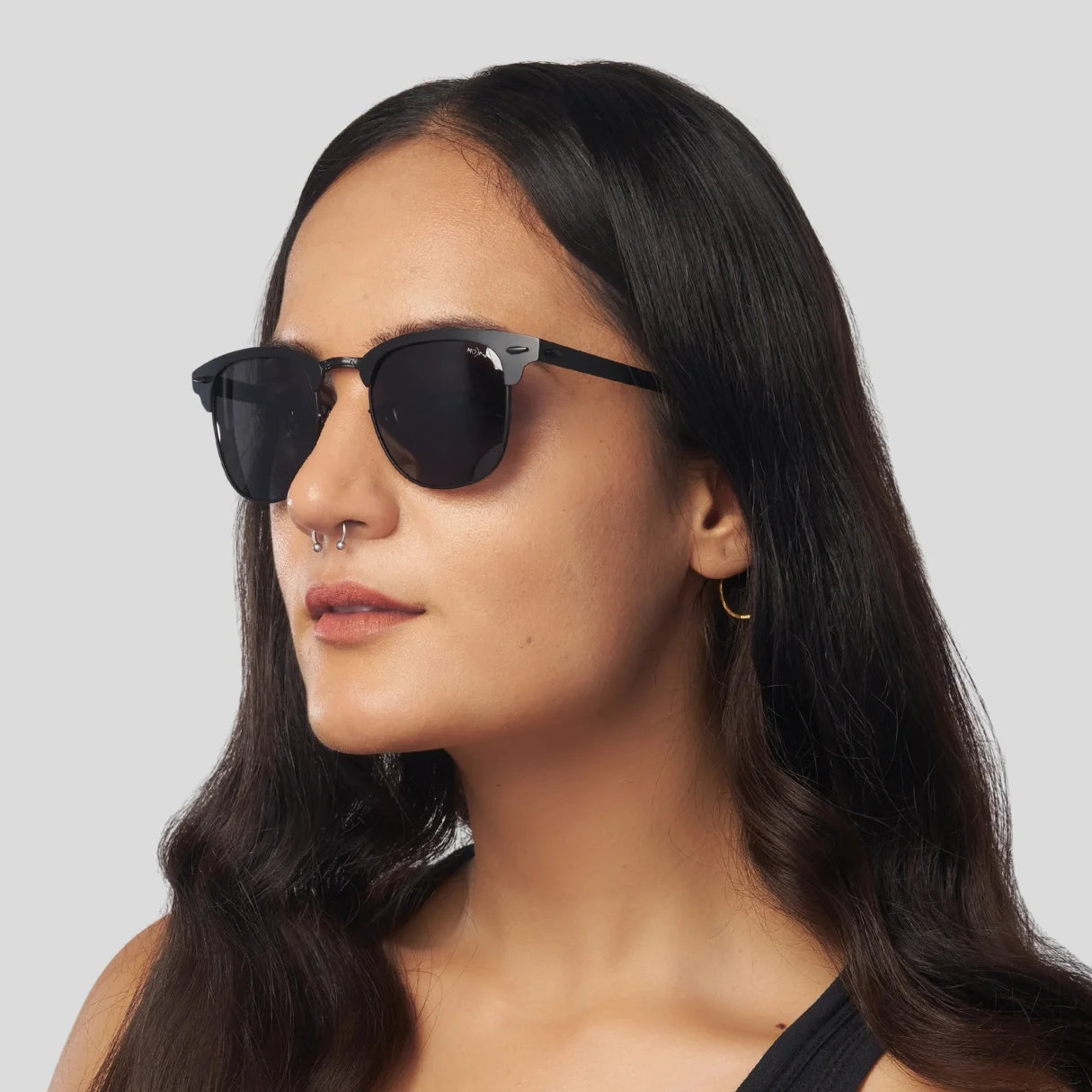 MOONX CLASSIC CLUB S1 – Polarised Clubmaster Sunglasses (Unisex)