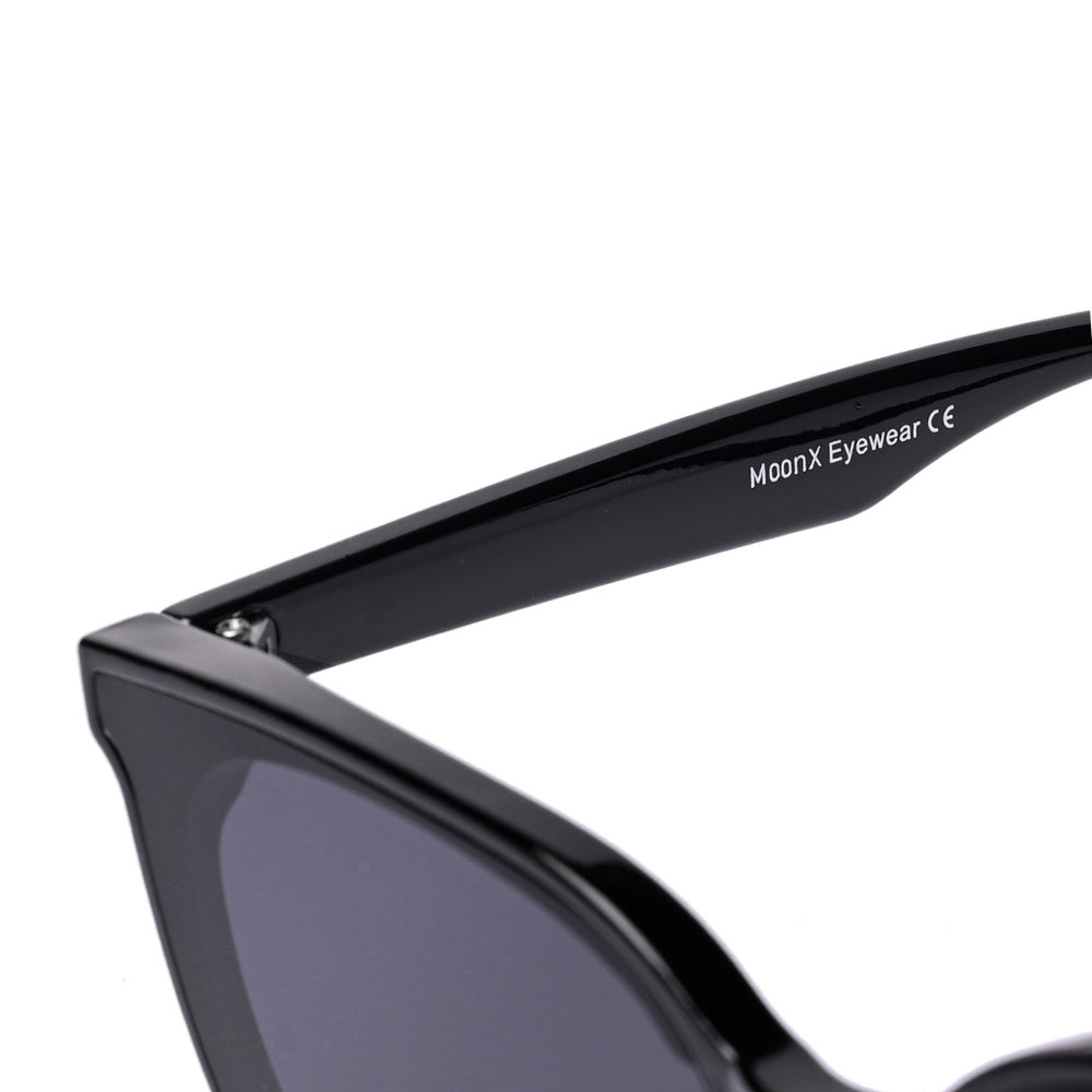 MOONX NEREID S2 – UV400 Cat‑Eye Metal Sunglasses (Unisex)