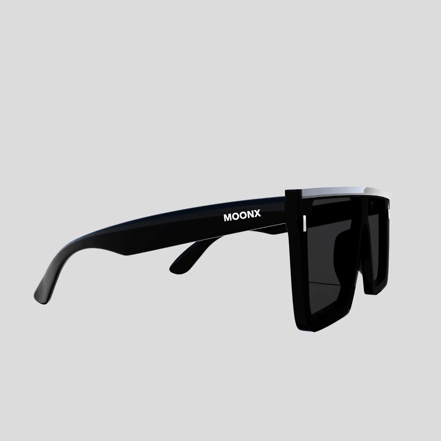 MOONX TREND SETTER – Polarised Rectangular Luxury Sunglasses (Unisex)