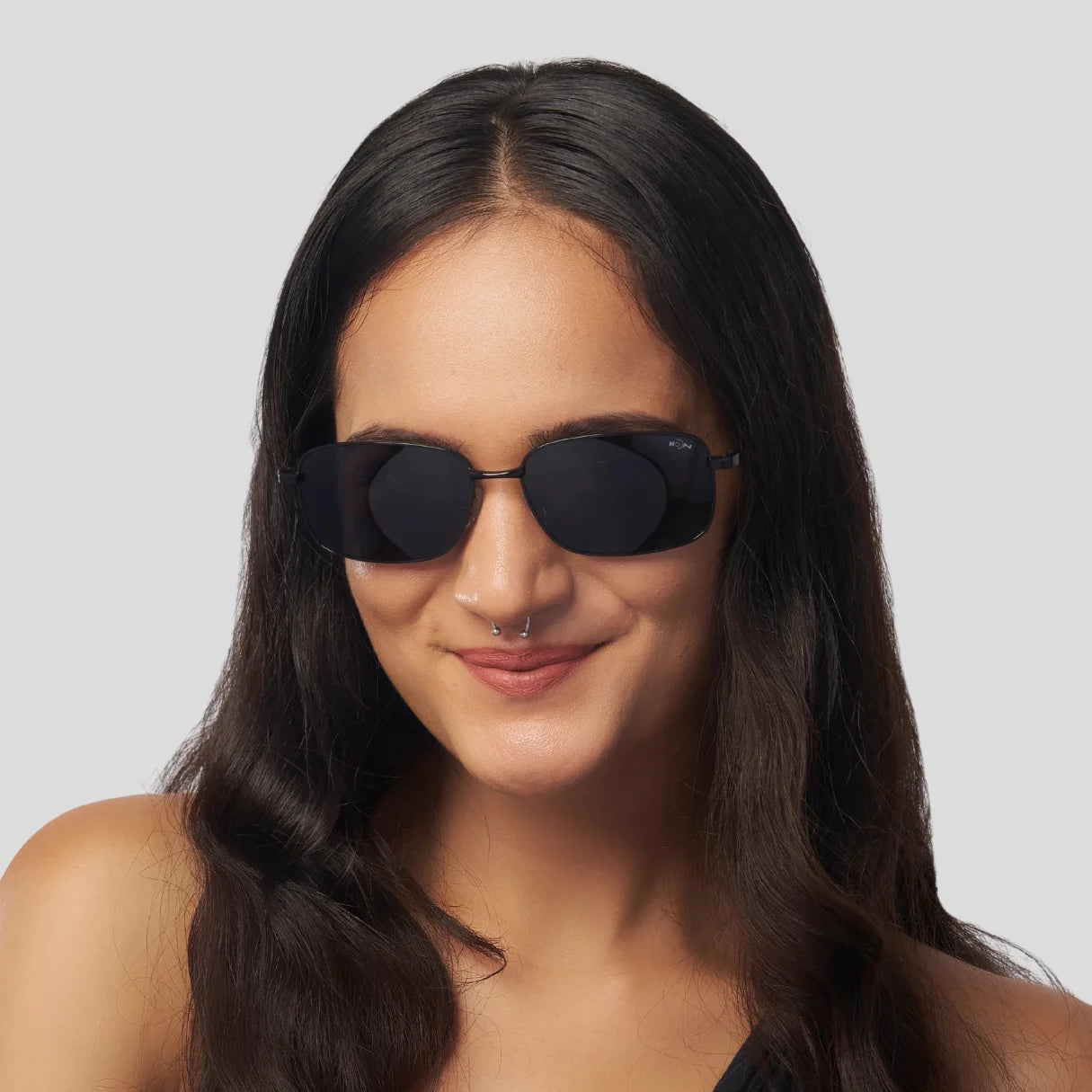 MOONX EXPOSE S1 – Polarised Metal Wrap‑Around Sunglasses (Unisex)