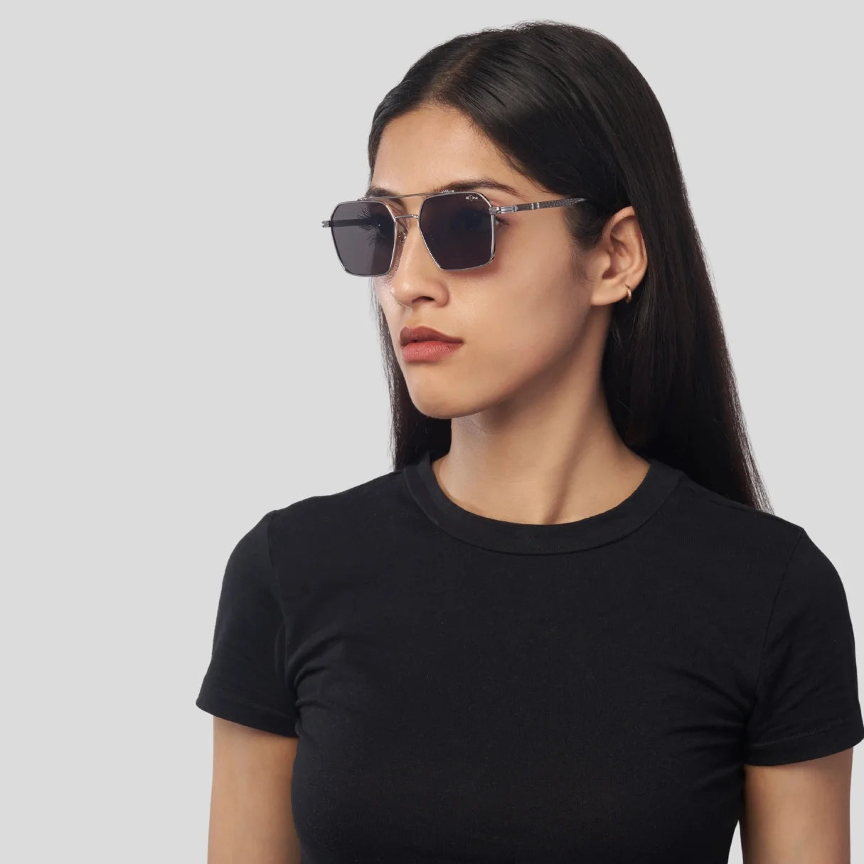 MOONX RISE S2 – UV400 Rectangular Metal Frame Sunglasses (Unisex)