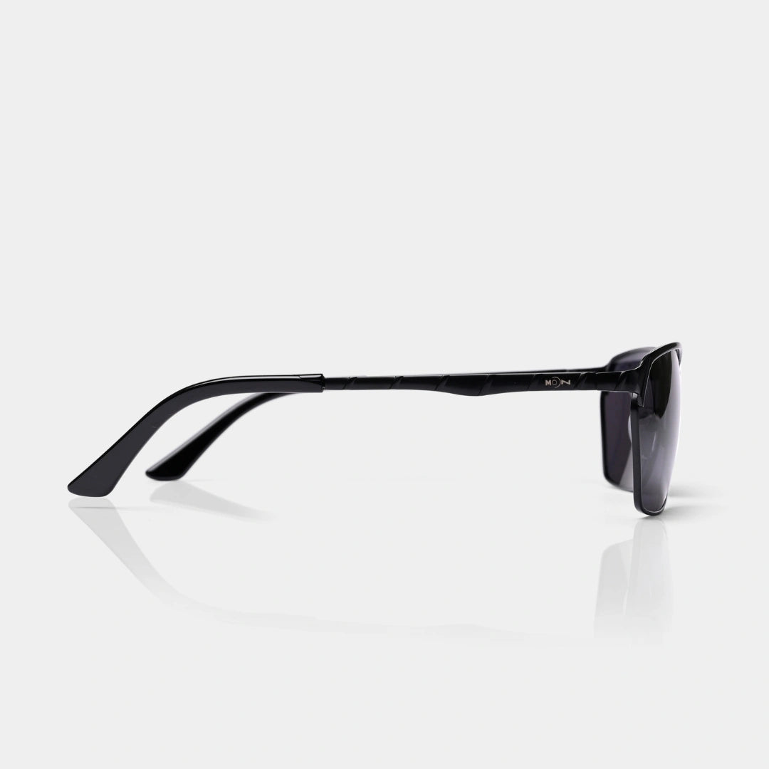 MOONX CLASSIC SLEEK S2 – Polarised Wrap‑Around Retro Sunglasses (Unisex)