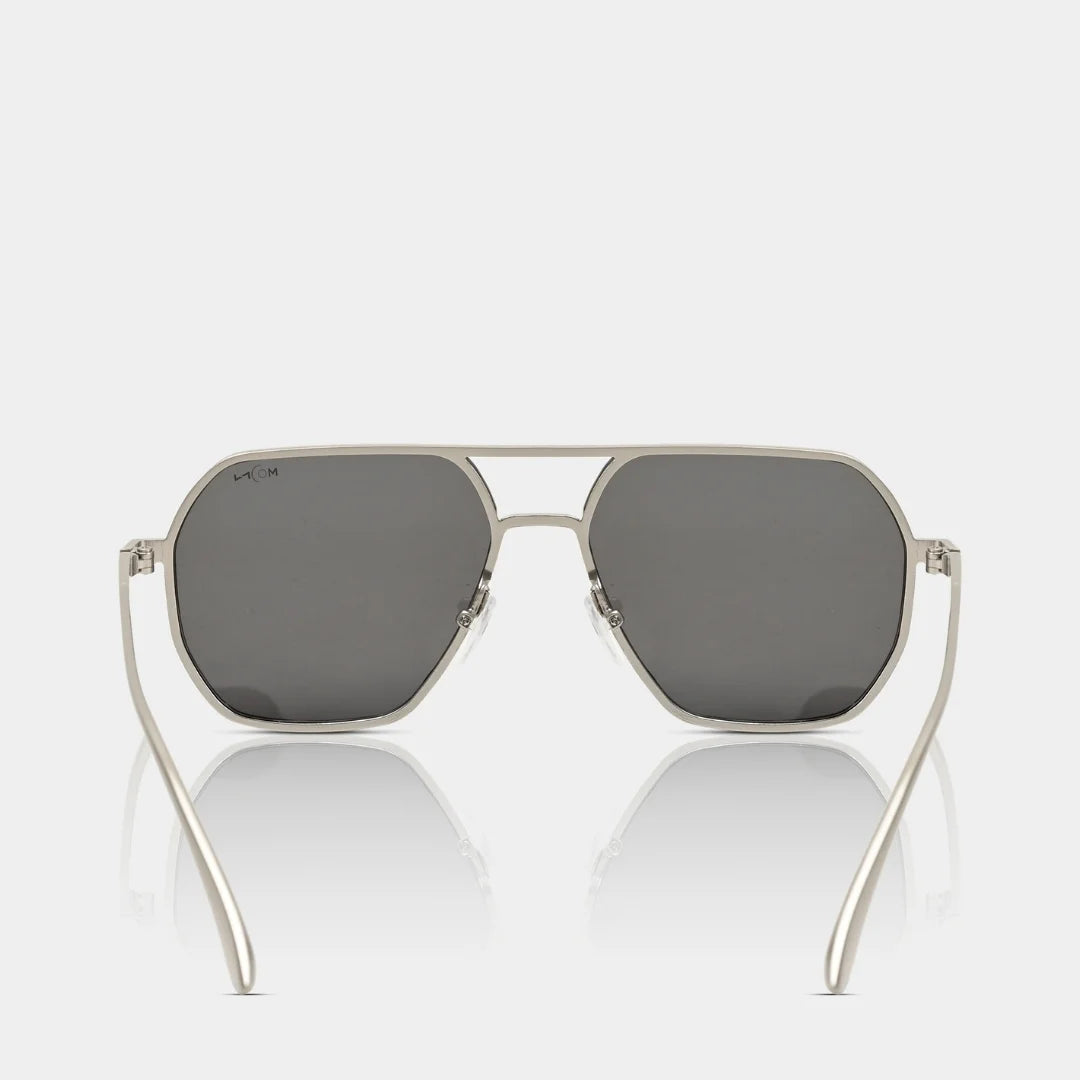 MOONX THYONE S3 – UV400 Aviator Metal Frame Sunglasses (Unisex, Trending)