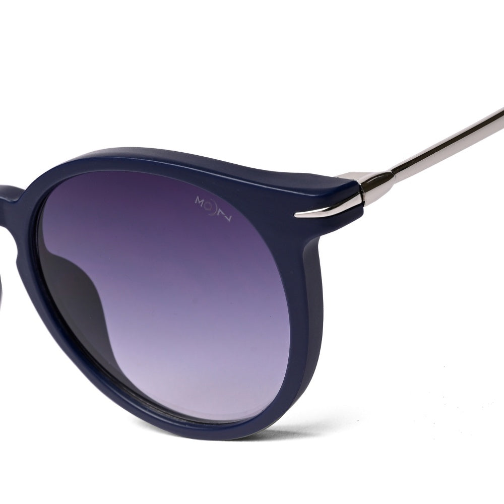 MOONX ORBIT S3 – Polarised Round Metal Frame Sunglasses (Unisex)