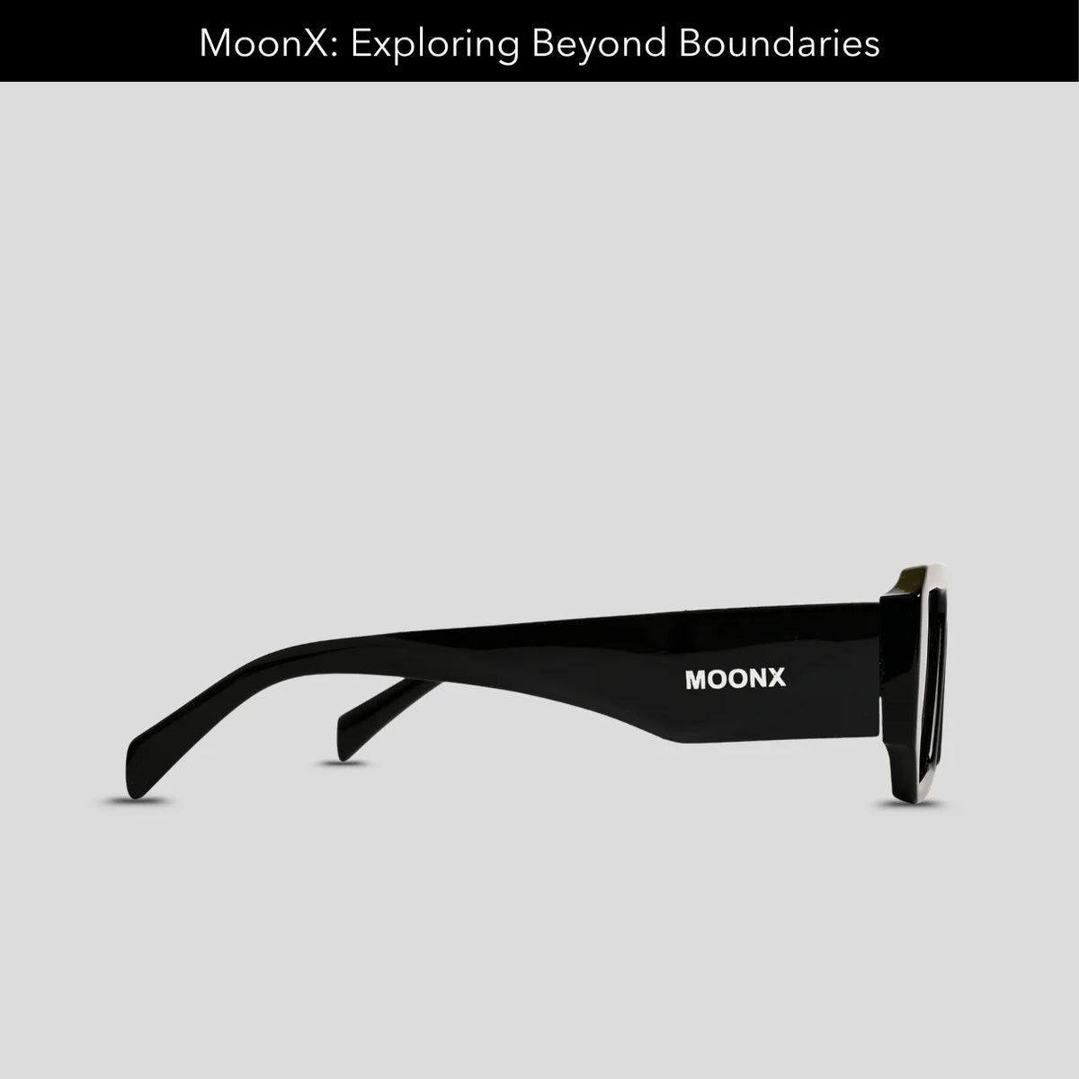 MOONX LUNA - UV400 Premium & Bold Rectangular Frame Sunglasses