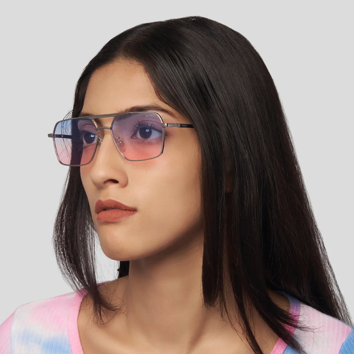 MOONX PHOBOS S2 – UV400 Rectangular Metal Sunglasses (Unisex)