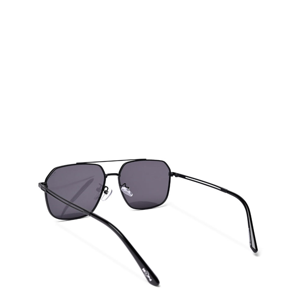 MOONX REFLECTOR S1 – Polarised Square Metal Frame Sunglasses (Unisex)