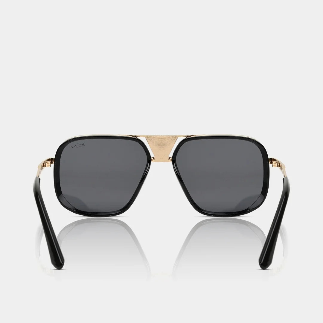 MOONX REAL NOVA S2 – UV400 Aviator Metal Frame Sunglasses (Unisex)